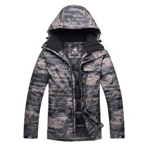 2022년 남자 스노우 보드복 상의 - 품질 위장 남성 스키웨어 따뜻한 착용 보드 재킷 방풍 방수 통기성 겨울 재킷