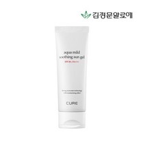 김정문알로에 큐어 마일드 수딩 선젤 선크림 60ml