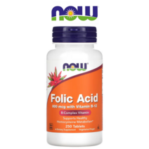 나우푸드 엽산 셀룰로스 스테아르산 마그네슘 스테아레이트 Folate 800mcg 250정, 1개