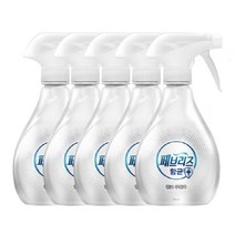페브리즈 항균플러스 섬유탈취제 무향, 360ml, 5개