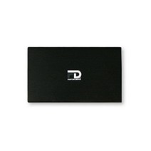 FD 4TB PS4 휴대용 하드 드라이브 - USB 3.2 Gen 1-5Gbps - 알루미늄 - 블랙 - 플레이스테이션 4 PS4 슬림 PS4 프로 (PS4-4TB-PGD)와