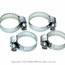 브랜드없음 호스밴드 4P 호스 스텐반도 고정밴드 스틸밴드 물호스, 1