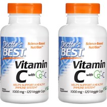 닥터스베스트 비타민 C 1000mg 베지캡, 120개입, 2개
