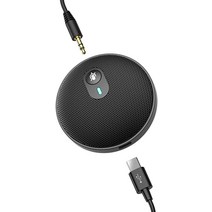 ZSEDP USB Omni-Directional Condenser Microphone for Video Conference Online Learning Sound Pick-up w, 한개옵션0