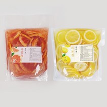 허밍테이블 수제 홈카페 레몬청 자몽청 1kg 2kg (자몽듬뿍 레몬듬뿍), 레몬청 1kg