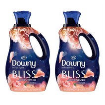 다우니 인퓨전 블리스 스파클링 앤 앰버 로즈 섬유 유연제 1.66L Downy Infusions Laundry Fabric Softener