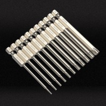 홀별 드라이버 비트 세트 75MM 11PCS, 단품