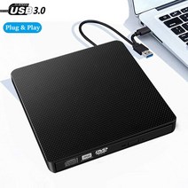 광학디스크 드라이브외부 DVD 버너 USB 3.0 Type-C Writer 레코더 RW 광학 드라이브 CD/DVD ROM 플레이어 M, 한개옵션0