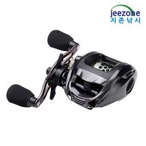 지존낚시 12+1볼 피네스 베이트릴 쉘로우 스풀 2g부터 캐스팅 가능 배스 꺽지 쏘가리 송어 루어낚시 용품, 좌핸들