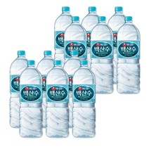 백두산 백산수 2L x 12개(유/무라벨 랜덤발송)