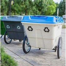 제설함 400L 대형 방재함 샌드 안전 박스 화재 대비, 400L 소형 휠 모델(커버 제외)