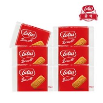 로투스 비스코프 비스킷 125g 6개, 1개