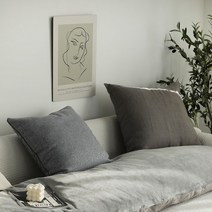 소울메이트 플란넬 극세사 쇼파토퍼 목화솜충전, 커버+솜_소이라떼