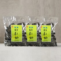 올바르다 청정 완도 해산물, 05) 완도산 뿌리 다시마 300g 자른 육수용 국물용, 3개