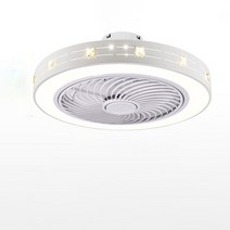 실링팬 미니실링팬 씰링팬지능형 천장 선풍기 조명 220V 110 철제 중공 LED 침실 다이닝 룸 통합, 04 보라색_01 110V