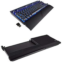 Amazon Renewed 미국출고-CORSAIR K63 무선 기계식 게임용 키보드 백라이트 Blue Led Cherry MX Red - 저소음 및 선형 및 K63 무선 키보드용 CORSAIR K63 무선 게임용 노트북 - 소파에서 편안하게 게임-171207, 단일옵션, 단일옵션