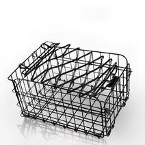 JINGHENG 접이식 뒷좌석 자전거뒷바구니 대용량 수납 바구니, 02접이식 대형 후면 바스켓 + 바