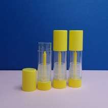캔들바다 챕스틱옐로우(10개입)바디투명|립밤용기|립밤공병|챕스틱공병|립밤만들기 립밤용기