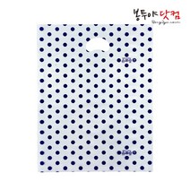 봉투야닷컴 LDPE 30호 (30x39cm) 50장 비닐쇼핑백, 패턴-투명퍼플