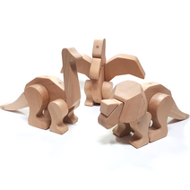 다이노드림 원목블럭세트 20p [수앤퐁]