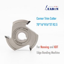 코너 트림 커터 KDT 및 Nanxing 엣지 밴더 머신 코너 라운드 트리밍 커터 70*16 * H16 * 3T R2.5 사무용, 02 70x16xH16x3T R1.5