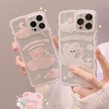 아이폰 젤리 클라우드 베어 케이스