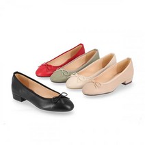 엘칸토 인텐스 여성 라운드 토 발레리나 플랫 2cm LCWD78I14C