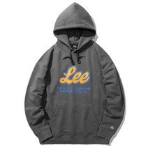 국내매장 정품 LEE 유니온 로고 후디 차콜 Union Logo Hoodie Charcoal