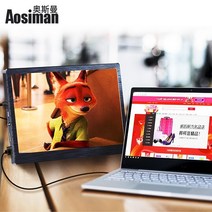 미니 모니터 광고용 서브휴대용 디스플레이 패널 스크린 노트북 시리즈 스위치 전화, 협력사, 우리 플러그