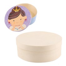 U 보석함 원형 1개입 보관함 나무재료 만들기