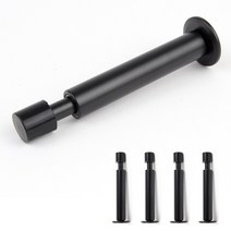 스프링스토퍼 블랙 방문 도어 도어훅 5개