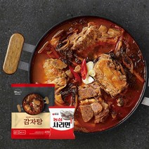 미미의밥상 국내산 등뼈 대용량 감자탕 4.7kg+라면사리 레토르트실온보관 190652