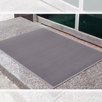 제이오마켓 맘보 현관매트 모음/미끄럼방지 PVC 물빠짐 매트 업소용 사무실 아파트현관 매장입구 발매트, 맘보 현관매트 그레이, 대