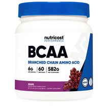 뉴트리코스트 BCAA 헬스부스터 L 엘 류신 582G, 1개