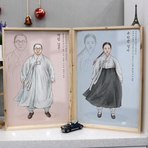 우드프레임액자/독립운동가의명언