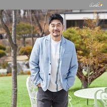 22SS 아놀드파마 김영호 린넨 자켓 에어 썸머 라이트블루