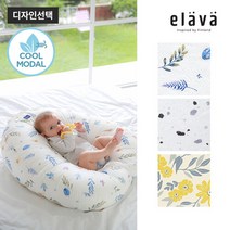 엘라바 모달 역류방지 쿠션, 옐로우팝