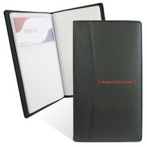 12 9761 고급명함집 3단 0명 R-303 로얄 철 제작 지갑판촉물 화일 바인더