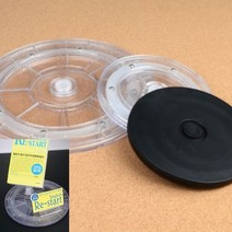 씨엔시아 회전원판 진열대 투명 - 소 핸드폰진열 지갑진열대, 상세페이지 참조