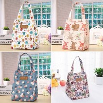 예쁜창고 캐릭터 보냉백 보냉가방 최저도전! 사계절 다용도 쿨러백 런치백 도시락가방, 그린숲