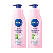 니베아 아이스 쿨링 바디로션 350ml x 2개, 단품