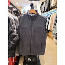 흄 뉴코아창원 남성 차콜 폴라플리스 양면 하이넥 베스트
