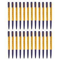 동아 스피디볼 유성펜 1.0mm 24p, 파랑색., 4개입