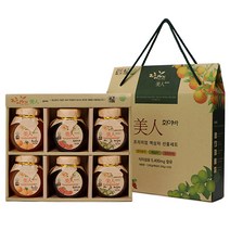 에이치와이 제주이야기 6종 명절 설 선물세트 전용쇼핑백 증정, 200g, 1세트