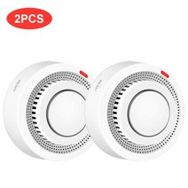 화재 경보기 연기 감지기 수신기 스마트 홈 보안 보호 지그비 30 투야 모바일 경보 센서 6 개, 02 Zigbee-2Pcs, Zigbee-2Pcs