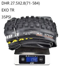 MAXXIS-27.5 튜브리스 타이어 27.5x2.8 자전거 TLR DH 산악 접이식 EXO 다운 힐 미니언 DHR 1 개, 01 DHR 27.5X2.8 EXO TR