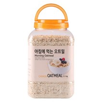 홈플러스 아침에 먹는 오트밀 2.5kg (통) / 100% 눌린 귀리 오트밀죽 선식 귀한곡물귀리 영양과 식이섬유가 풍부한 에너지바 시리얼 간편한아침식사 건강밥상 영양밥상 간편한한끼, 1개
