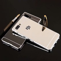 블랙베리 호환 블랙 베리 키 2에 대 한 PC 다시 케이스와 럭셔리 알루미늄 2 Key2 금속 프레임 미러