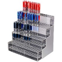 펜홀더 볼펜꽂이 필기구정리함 아크릴 보관함 문구점, 모델1