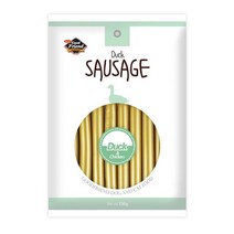 노령 댕댕이 고단백 오리소세지 8P 3EA 사료토핑 펫푸드 큰강아지 말랑한, 3개